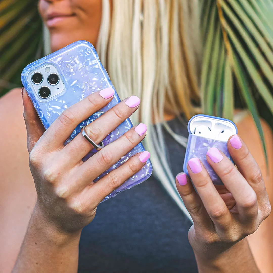 Blue Opal Quartz iPhone Case - Image 86