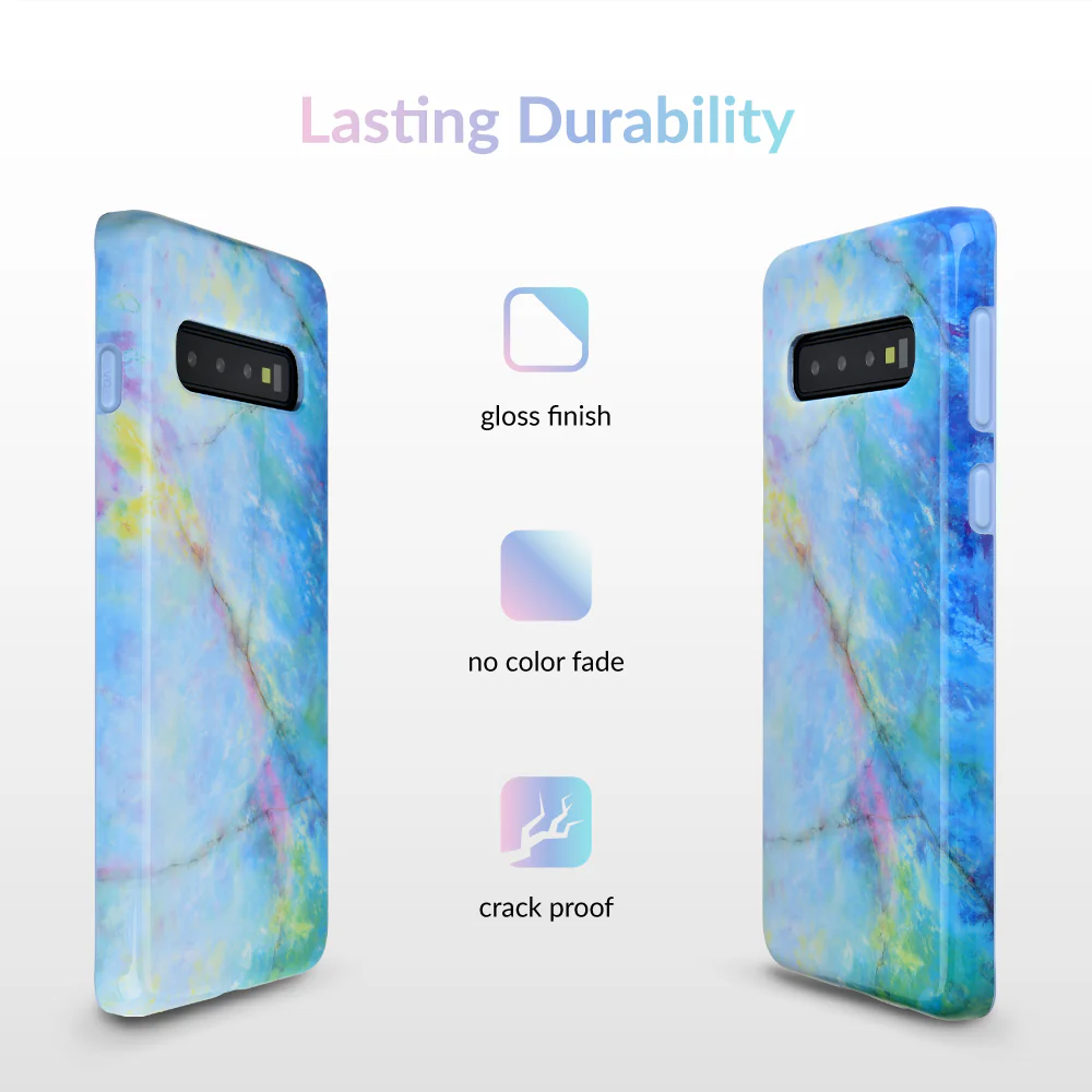 Blue Opal Samsung Galaxy Case - Image 36