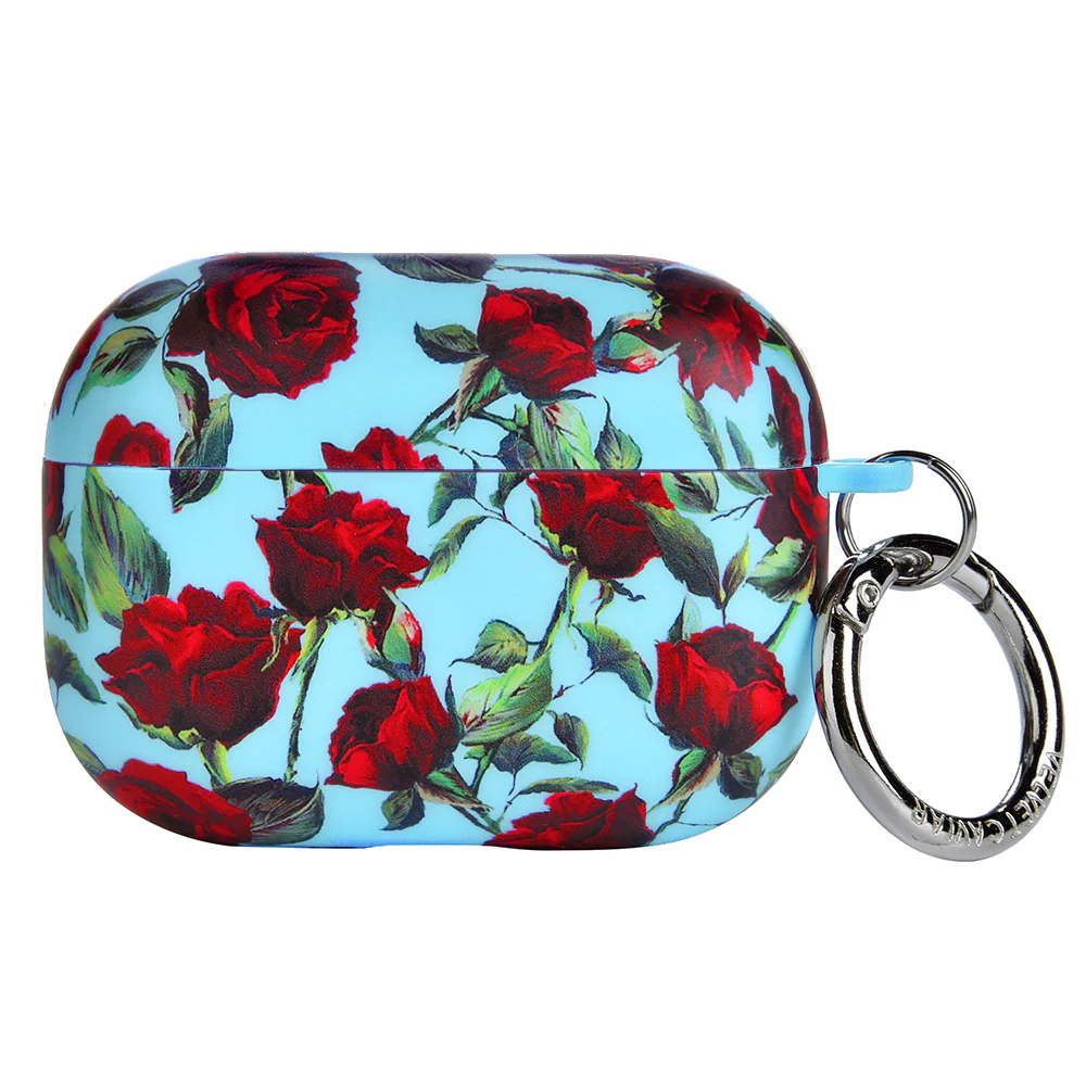 Blue Roses AirPod Case - Image 5
