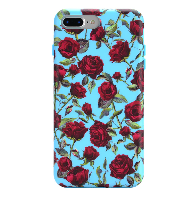 Blue Roses Floral iPhone Case - Image 15
