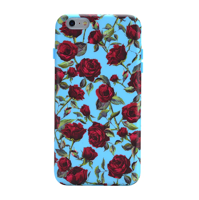 Blue Roses Floral iPhone Case - Image 35