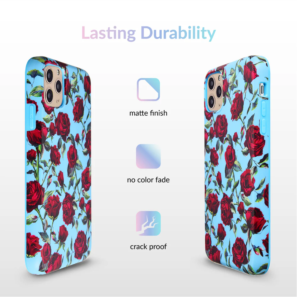 Blue Roses Floral iPhone Case - Image 72