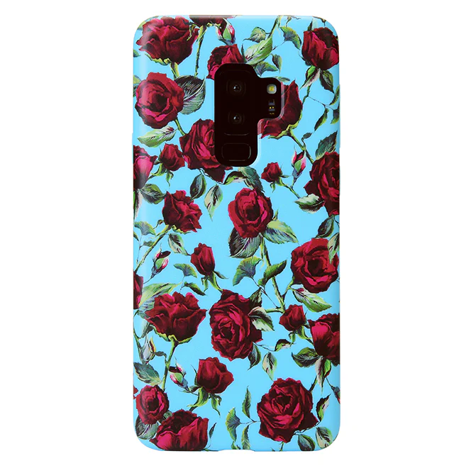 Blue Roses Floral Samsung Galaxy Case - Image 11