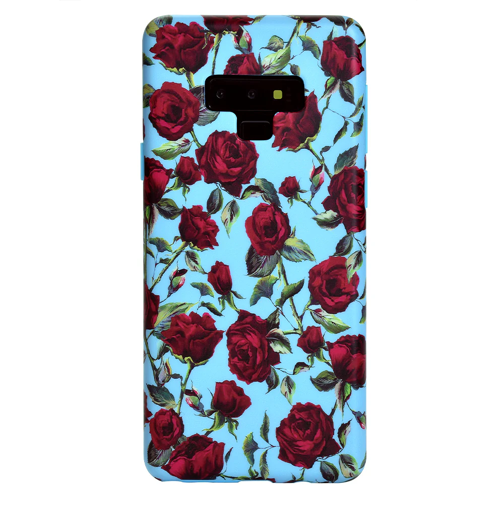 Blue Roses Floral Samsung Galaxy Case - Image 19