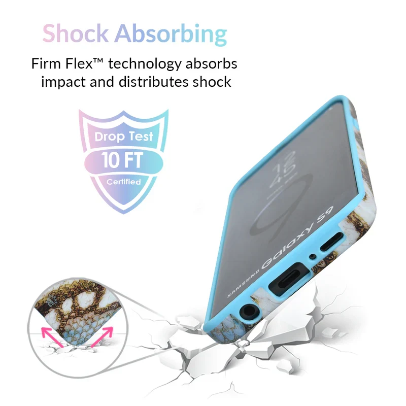 Blue Snakeskin Samsung Galaxy Case - Image 16
