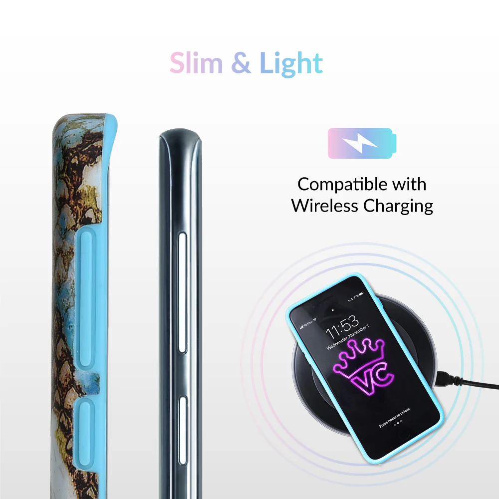 Blue Snakeskin Samsung Galaxy Case - Image 18