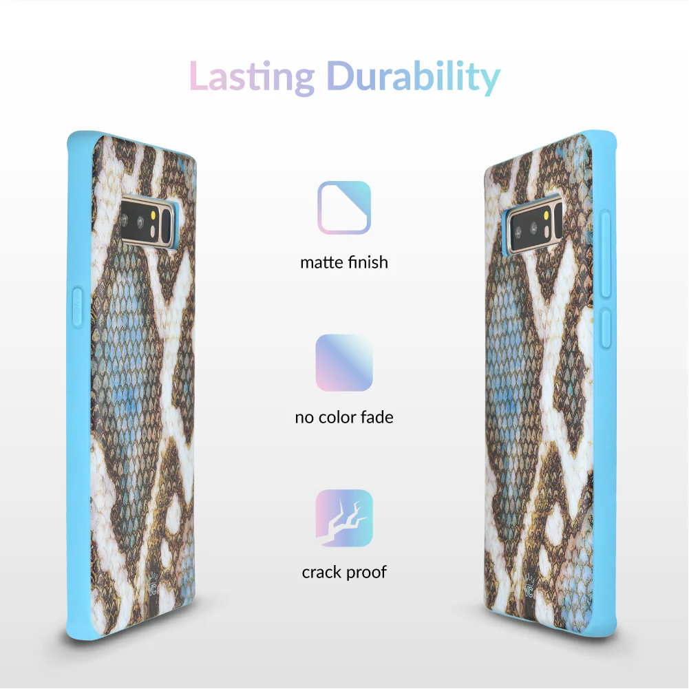 Blue Snakeskin Samsung Galaxy Case - Image 22