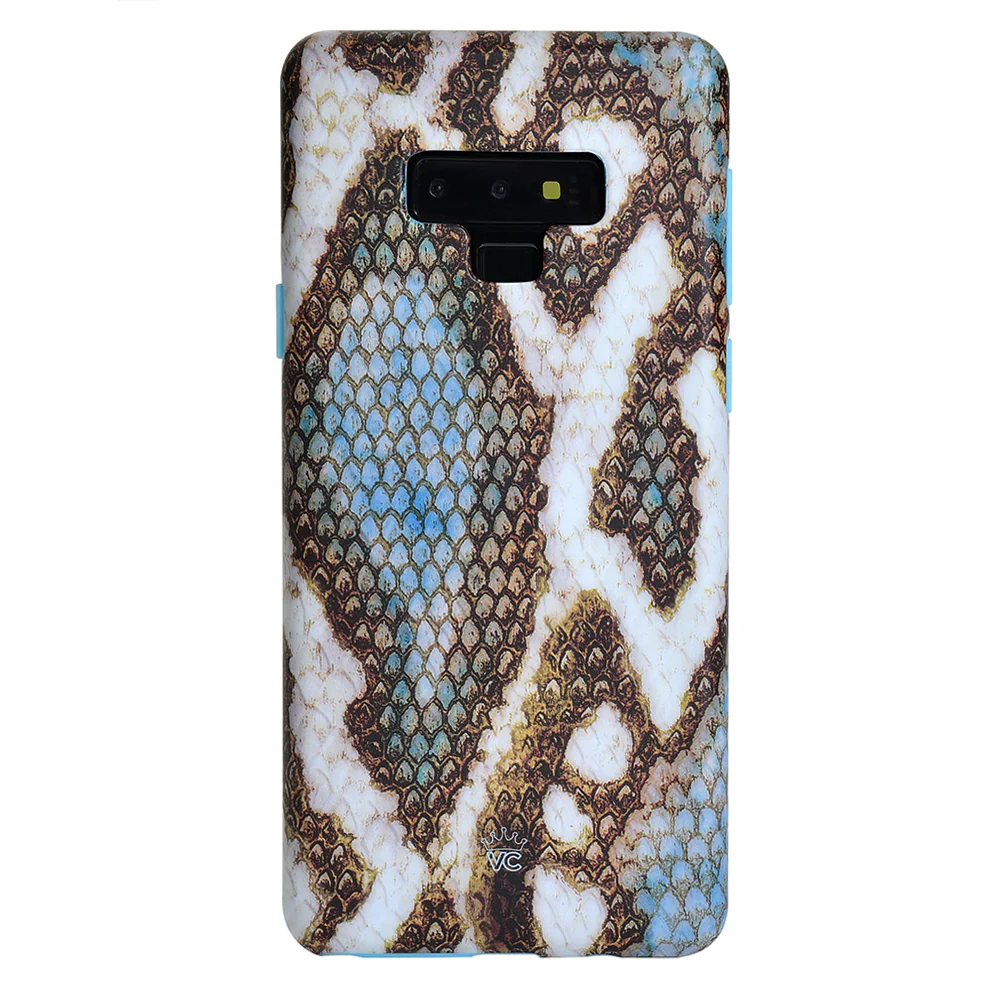 Blue Snakeskin Samsung Galaxy Case - Image 24