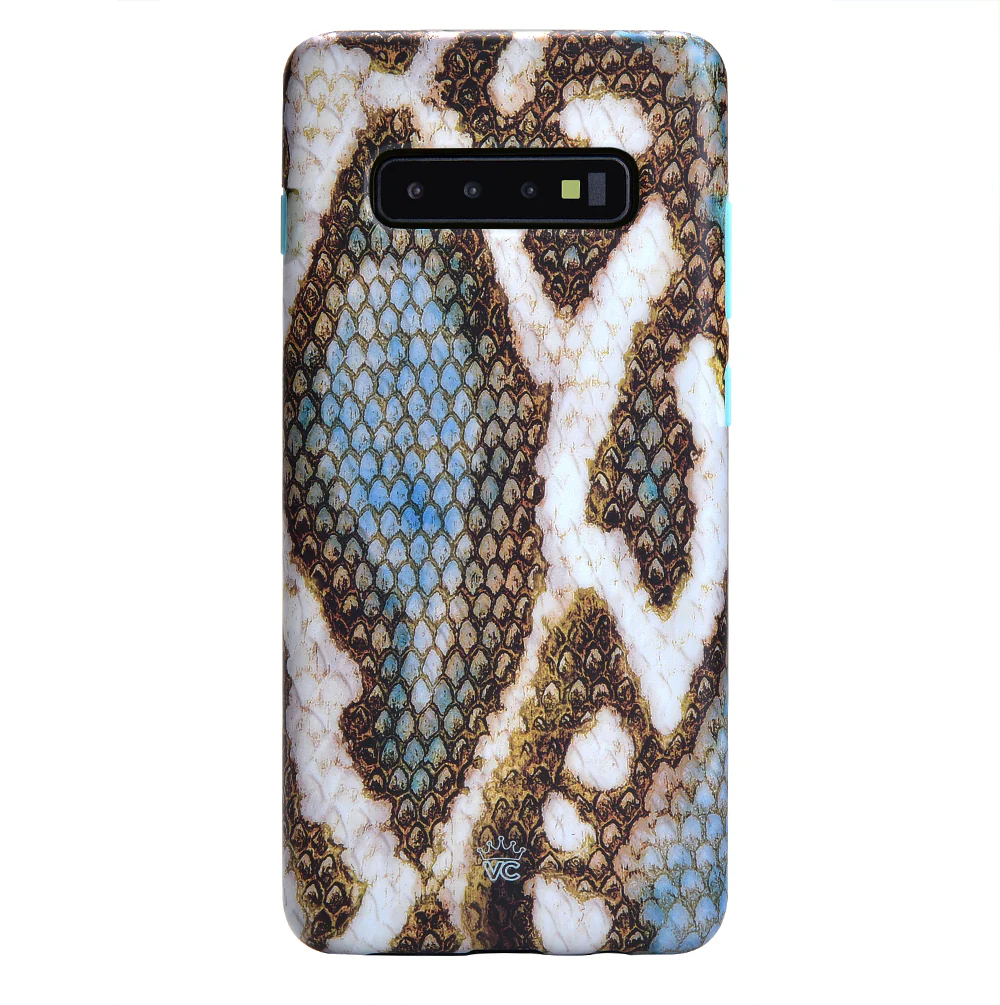 Blue Snakeskin Samsung Galaxy Case - Image 32