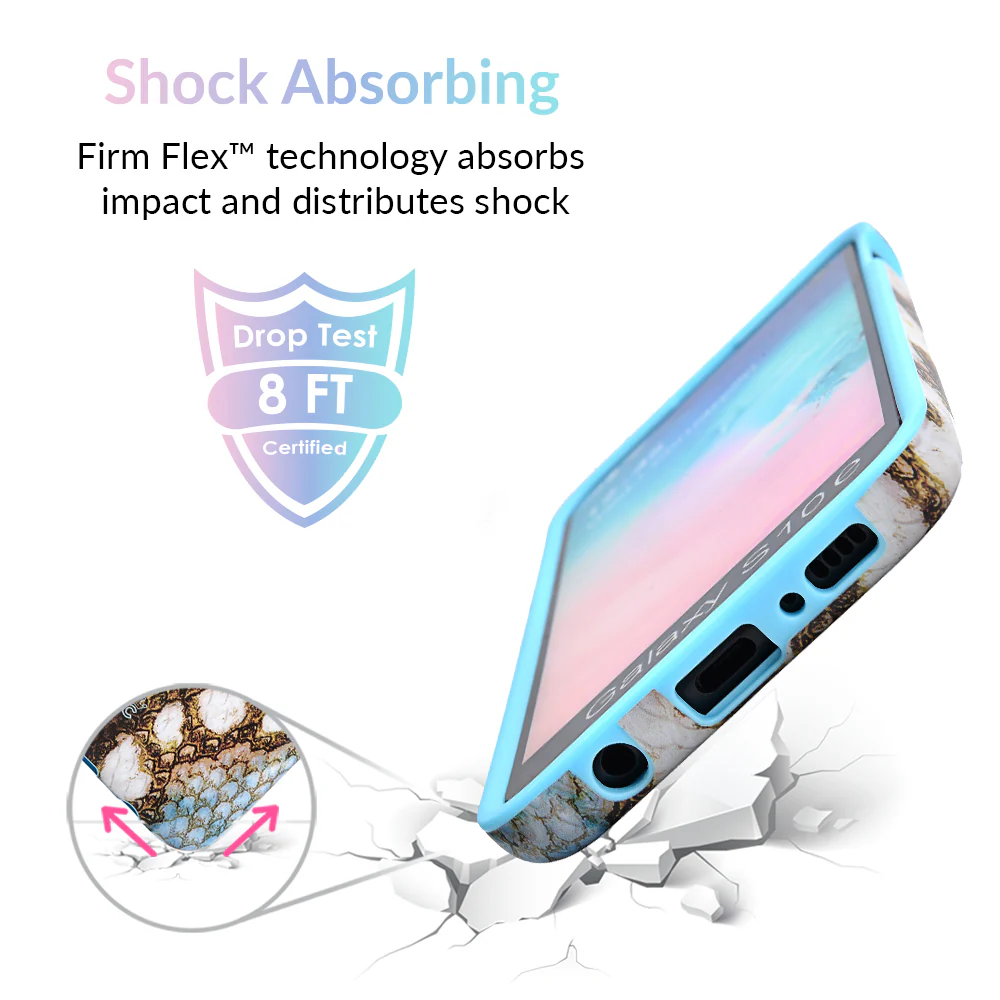 Blue Snakeskin Samsung Galaxy Case - Image 39