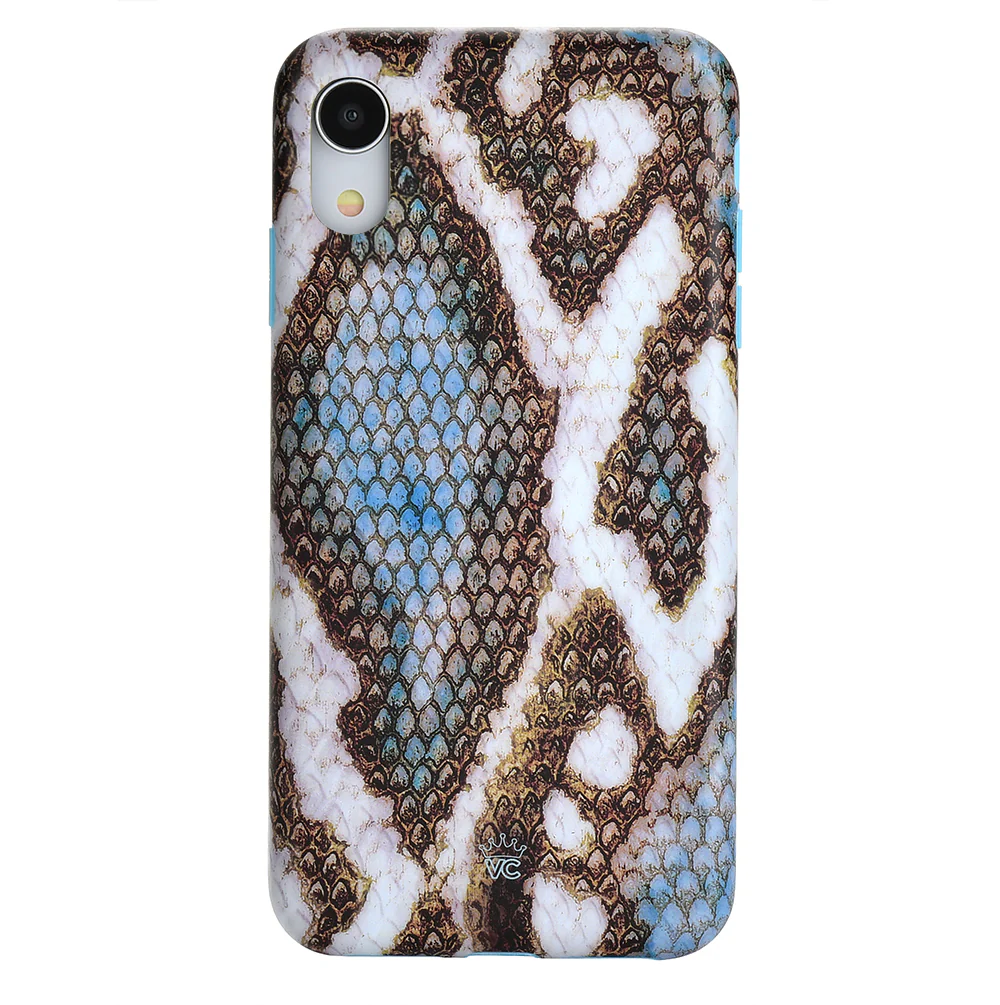 Blue Snakeskin iPhone Case - Image 43