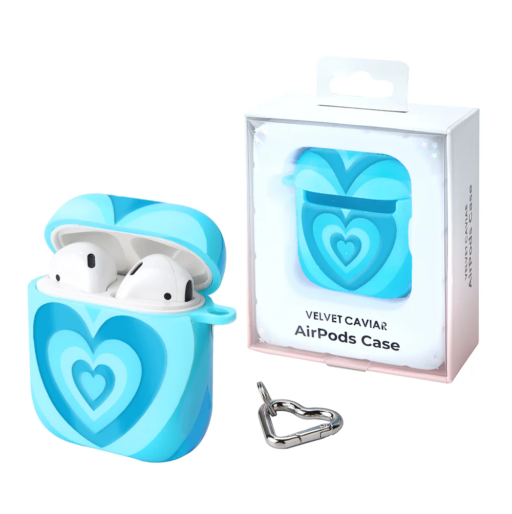 Blue Sweethearts AirPod Case - Image 5