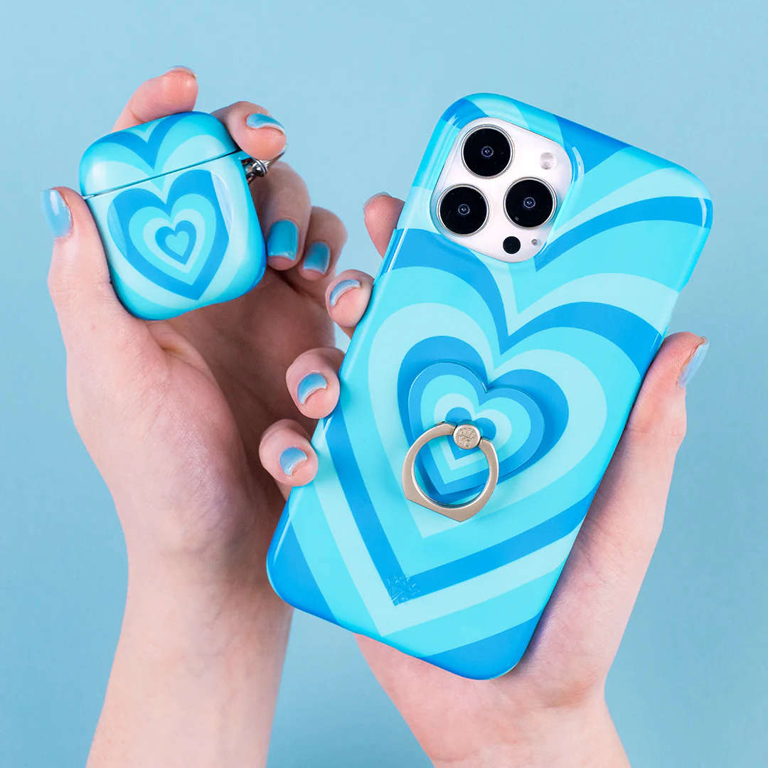 Blue Sweethearts AirPod Case - Image 7