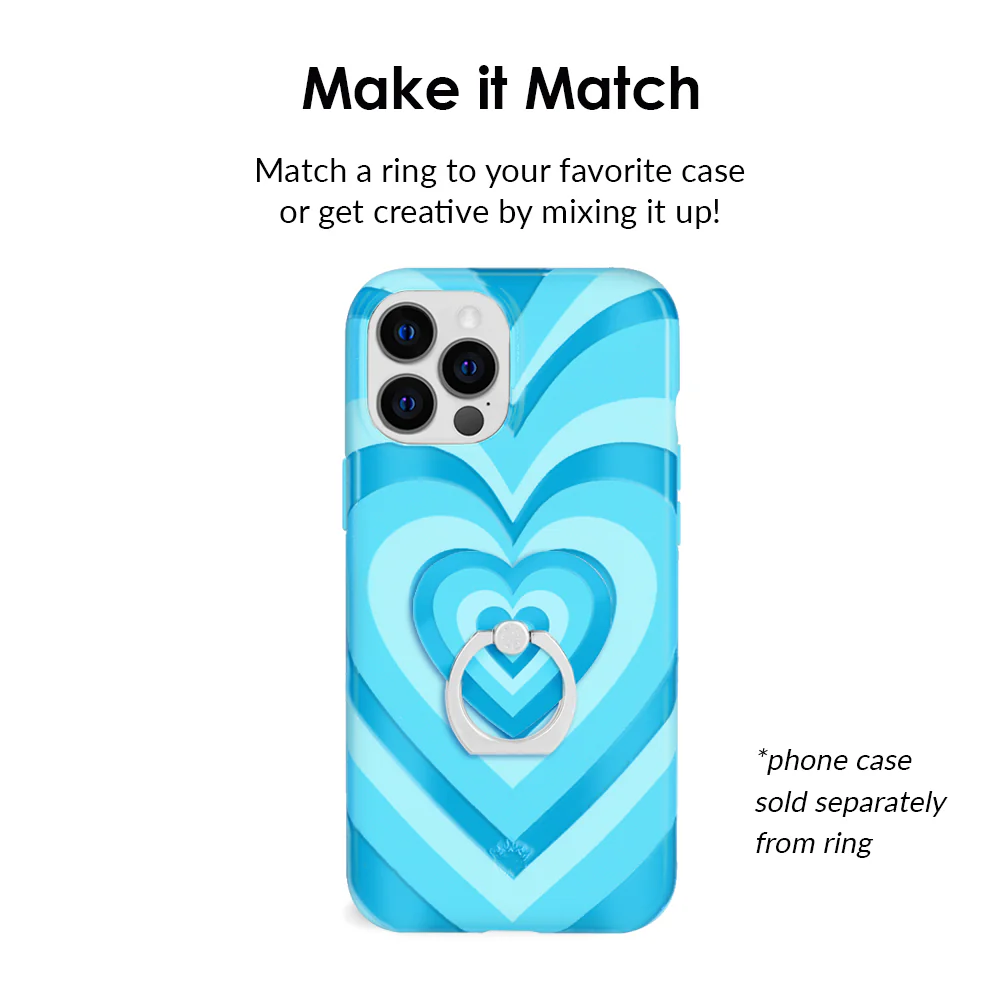 Blue Sweethearts Phone Ring - Image 3