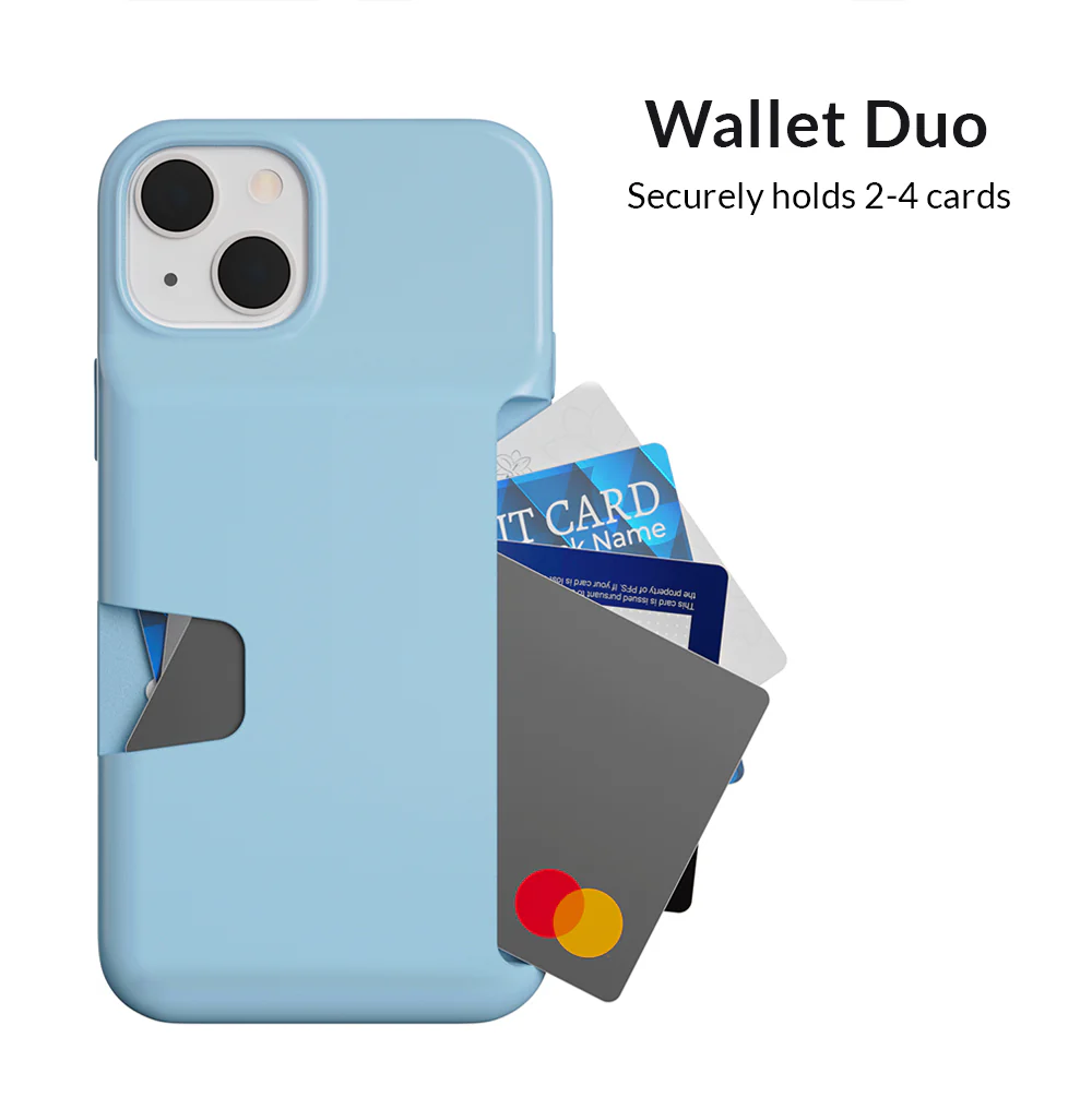 Light Blue iPhone Wallet Case - Image 107