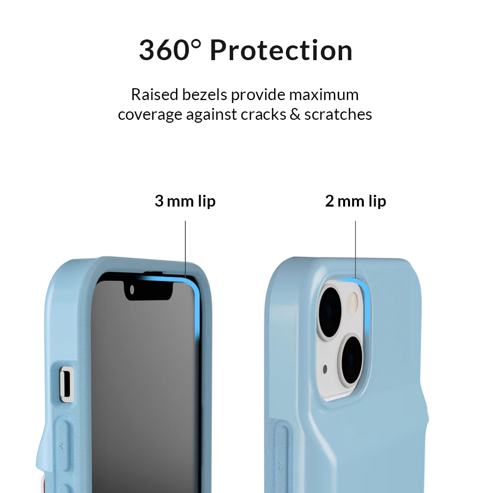Light Blue iPhone Wallet Case - Image 111