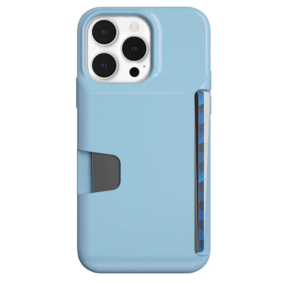 Light Blue iPhone Wallet Case - Image 121