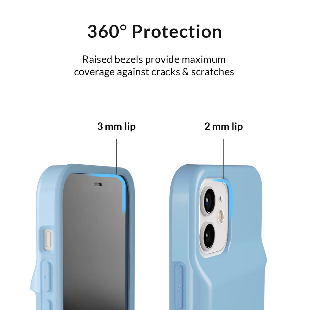 Light Blue iPhone Wallet Case - Image 23