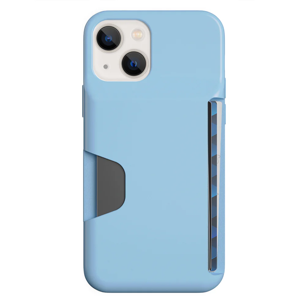 Light Blue iPhone Wallet Case - Image 25