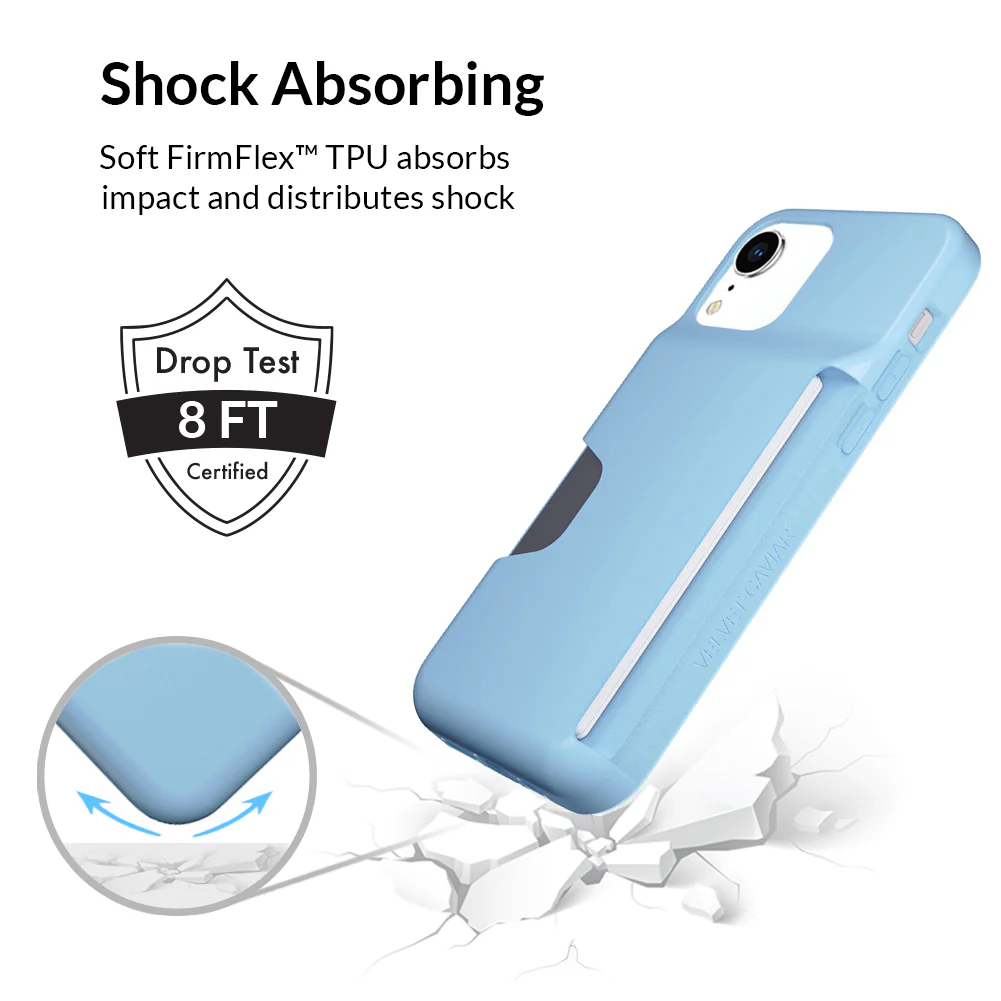 Light Blue iPhone Wallet Case - Image 70