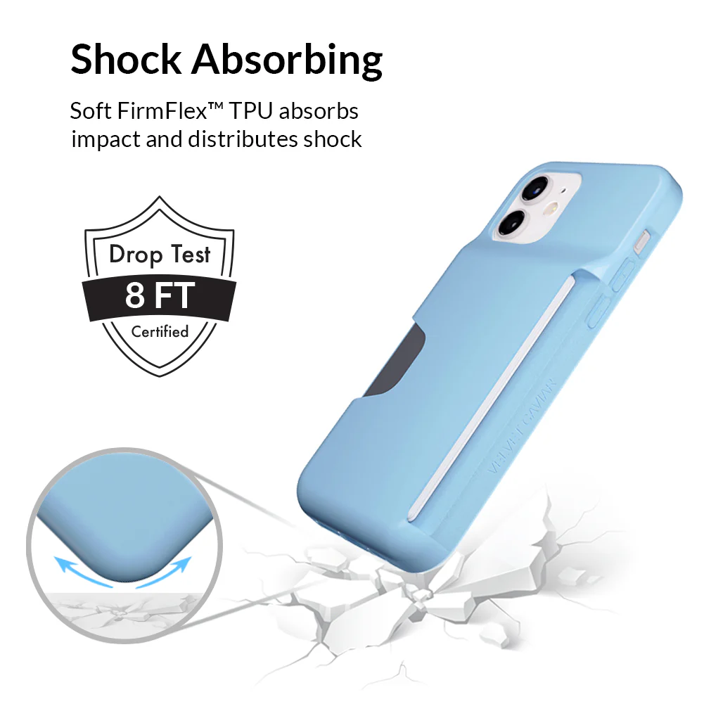 Light Blue iPhone Wallet Case - Image 78
