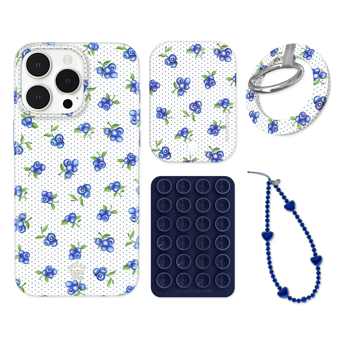 Blueberry Baby iPhone Bundle Set - Grip - Image 10