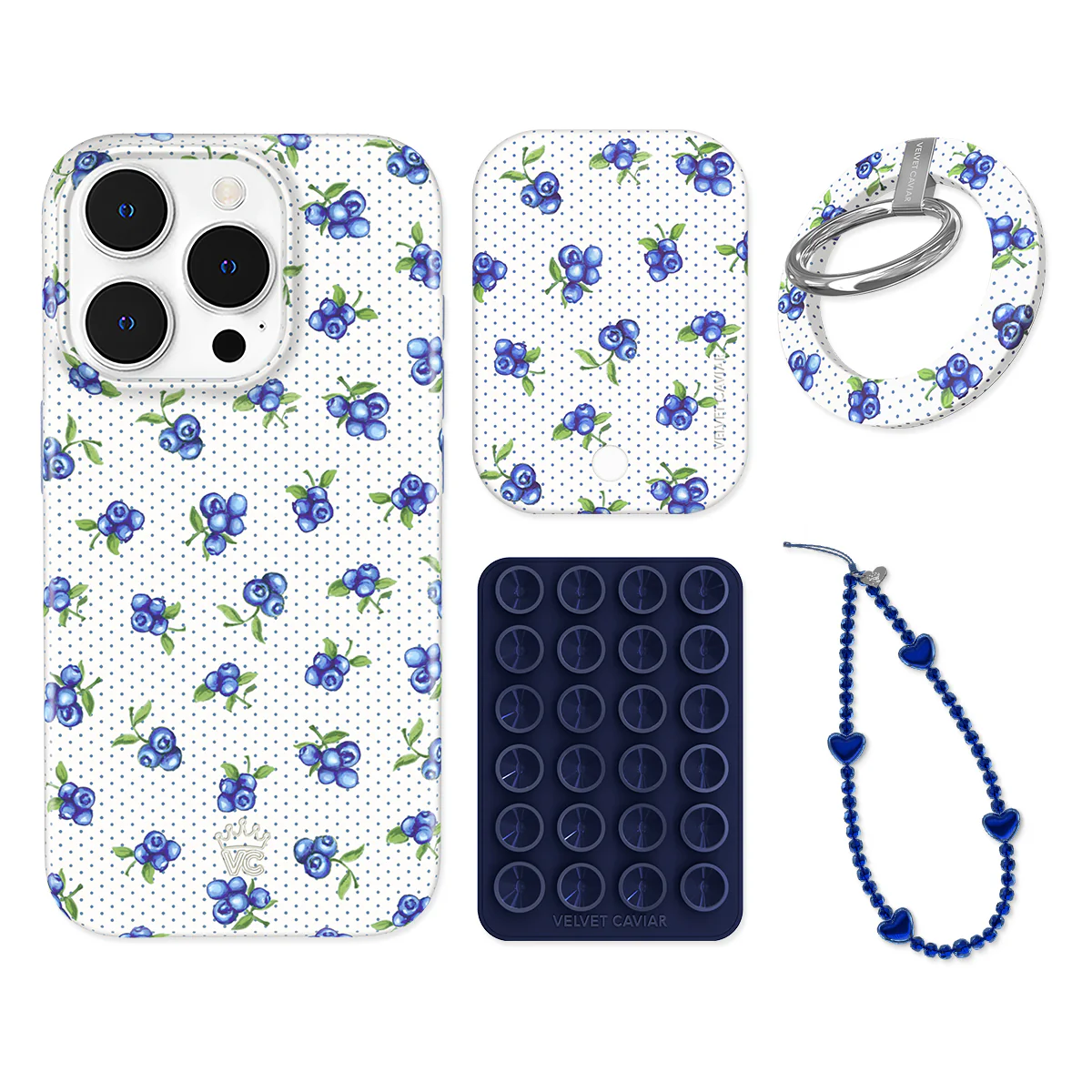Blueberry Baby iPhone Bundle Set - Grip - Image 11