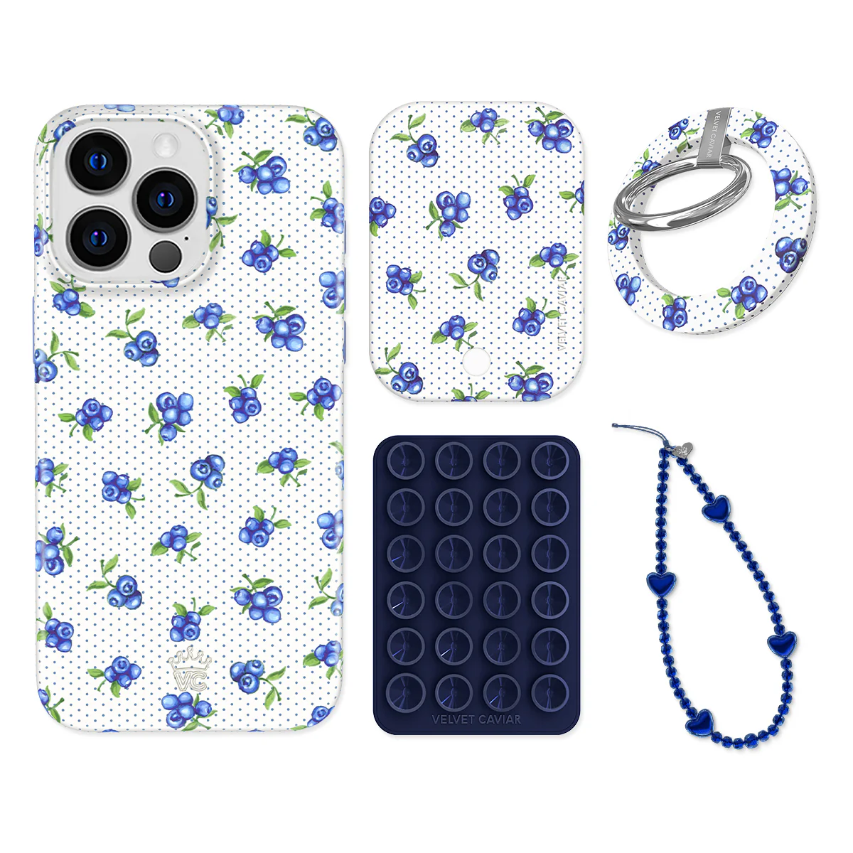 Blueberry Baby iPhone Bundle Set - Grip - Image 13