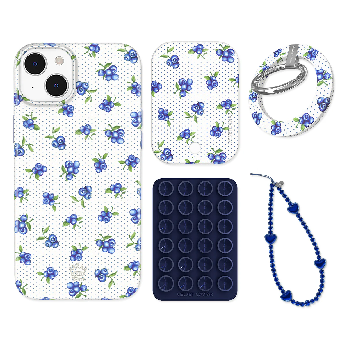 Blueberry Baby iPhone Bundle Set - Grip - Image 15