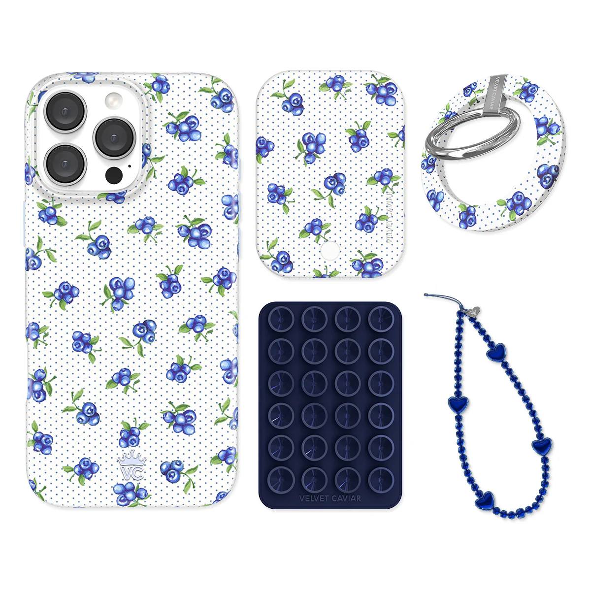 Blueberry Baby iPhone Bundle Set - Grip - Image 2