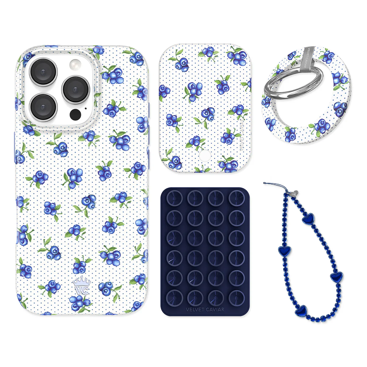 Blueberry Baby iPhone Bundle Set - Grip - Image 3