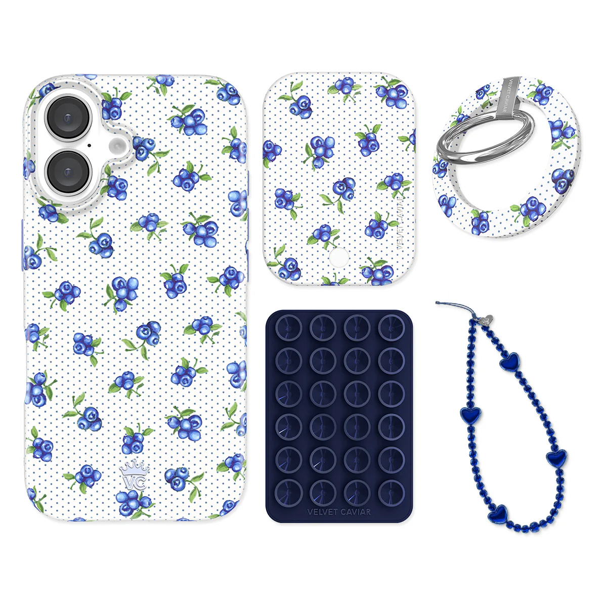 Blueberry Baby iPhone Bundle Set - Grip - Image 4