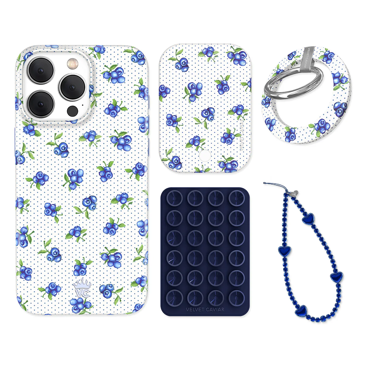 Blueberry Baby iPhone Bundle Set - Grip - Image 6
