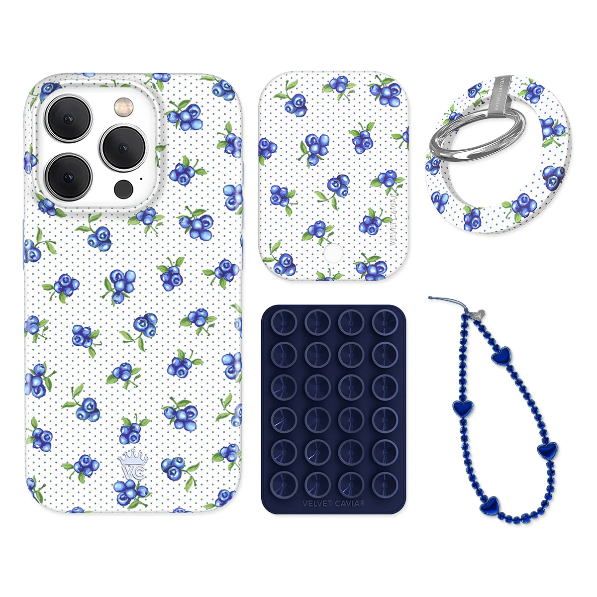 Blueberry Baby iPhone Bundle Set - Grip - Image 7
