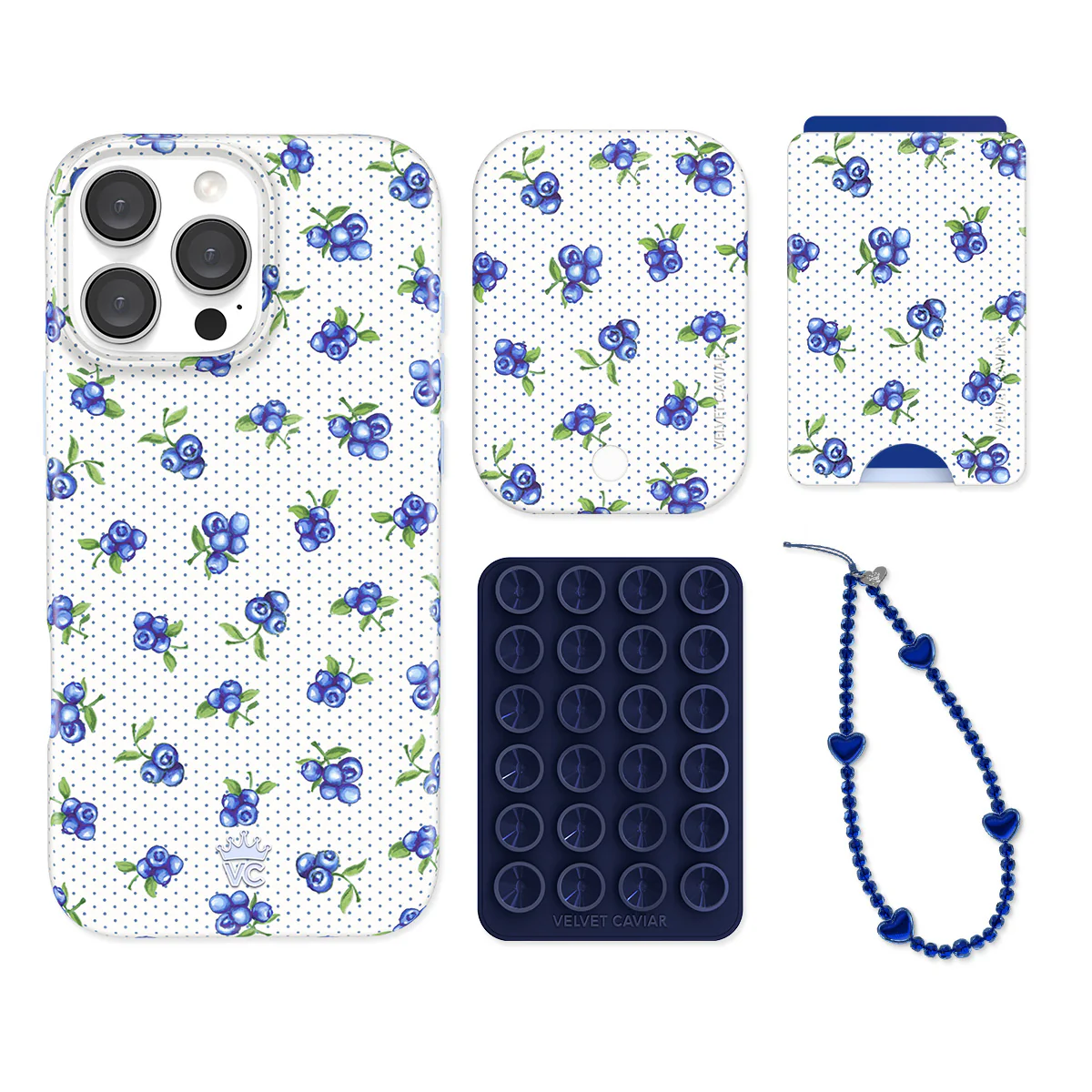 Blueberry Baby iPhone Bundle Set - Wallet - Image 2