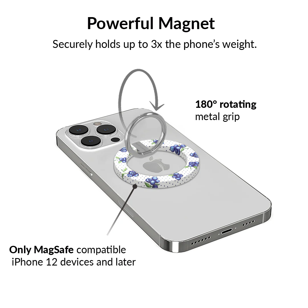 Blueberry Baby MagSafe Grip Ring - Image 3