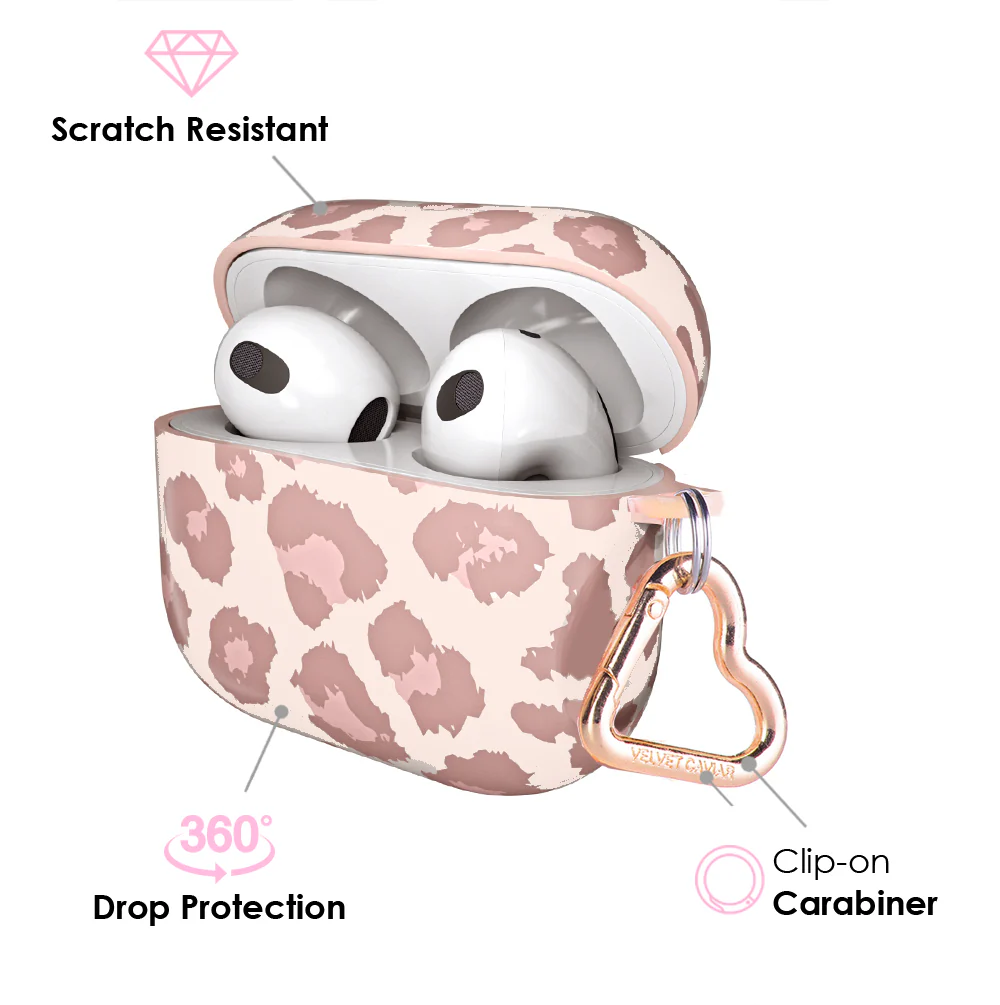 Blush Leopard AirPod Case - Image 12