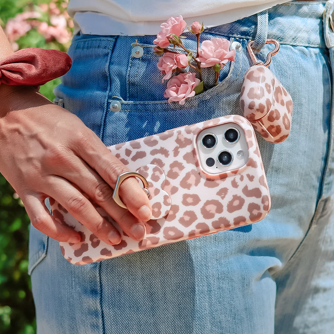 Blush Leopard iPhone Case - Image 37