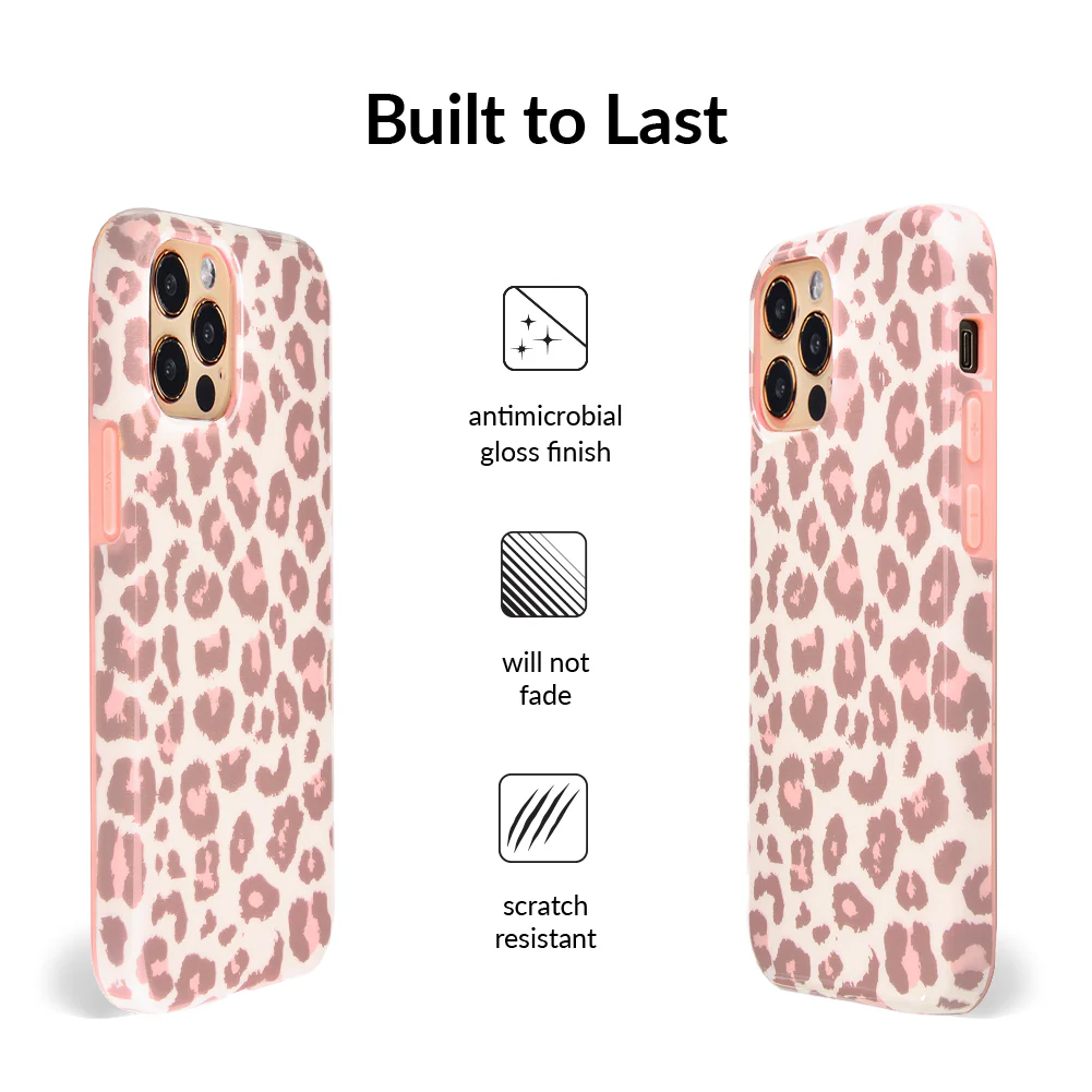 Blush Leopard iPhone Case - Image 64