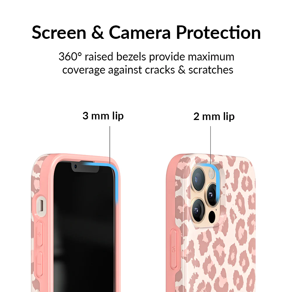 Blush Leopard iPhone Case - Image 86