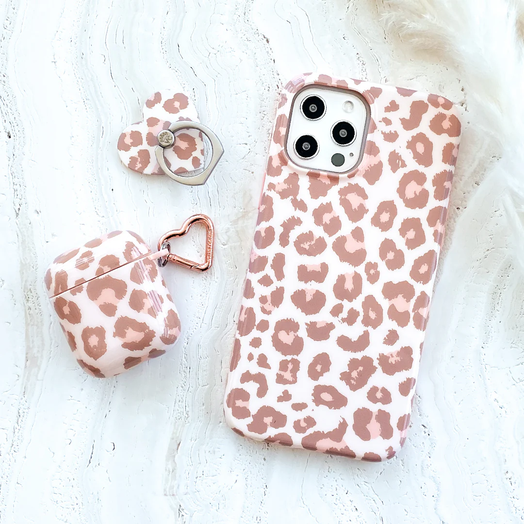 Blush Leopard Phone Ring - Image 2