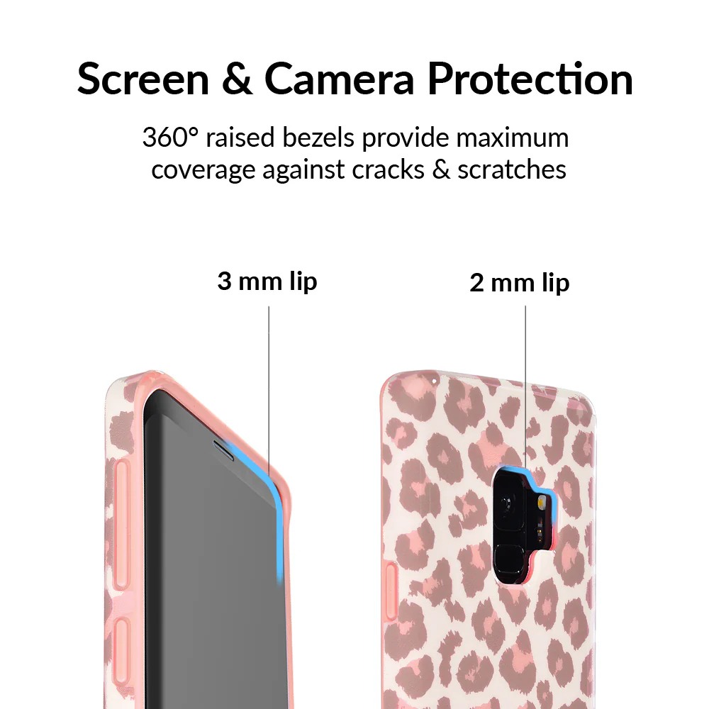 Blush Leopard Samsung Case - Image 2