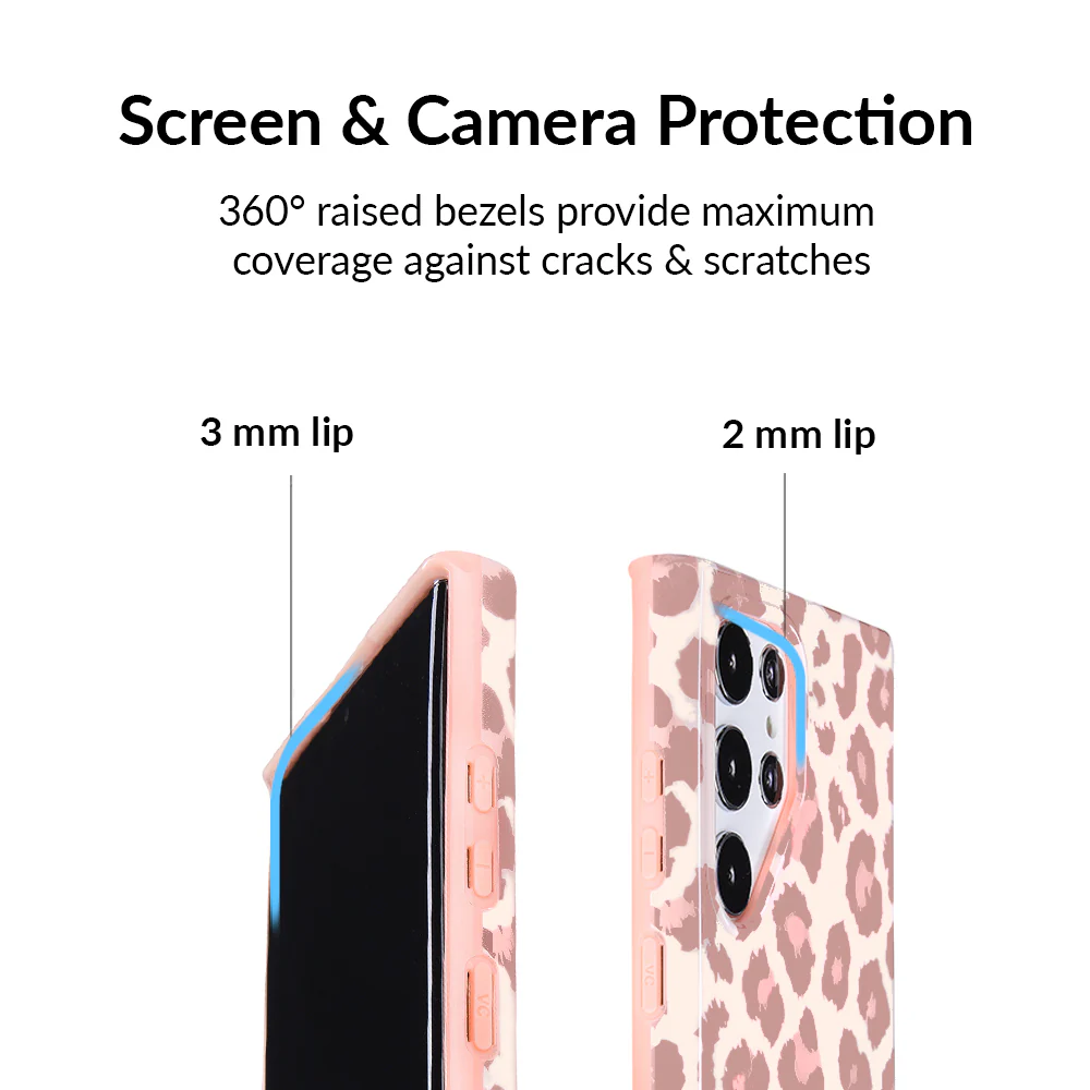 Blush Leopard Samsung Case - Image 84