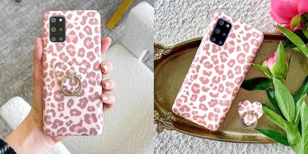 Blush Leopard Samsung Case - Image 88