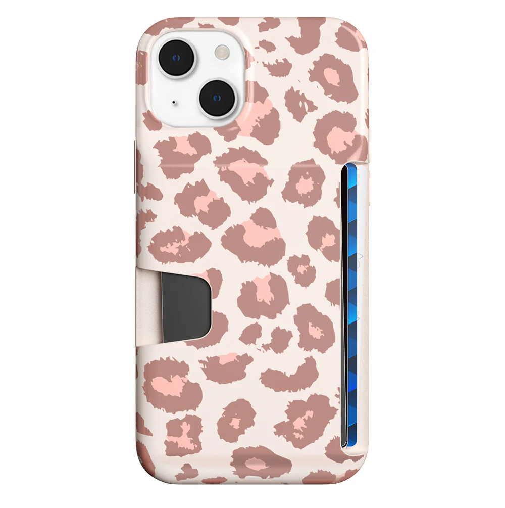 Blush Leopard iPhone Wallet Case - Image 105
