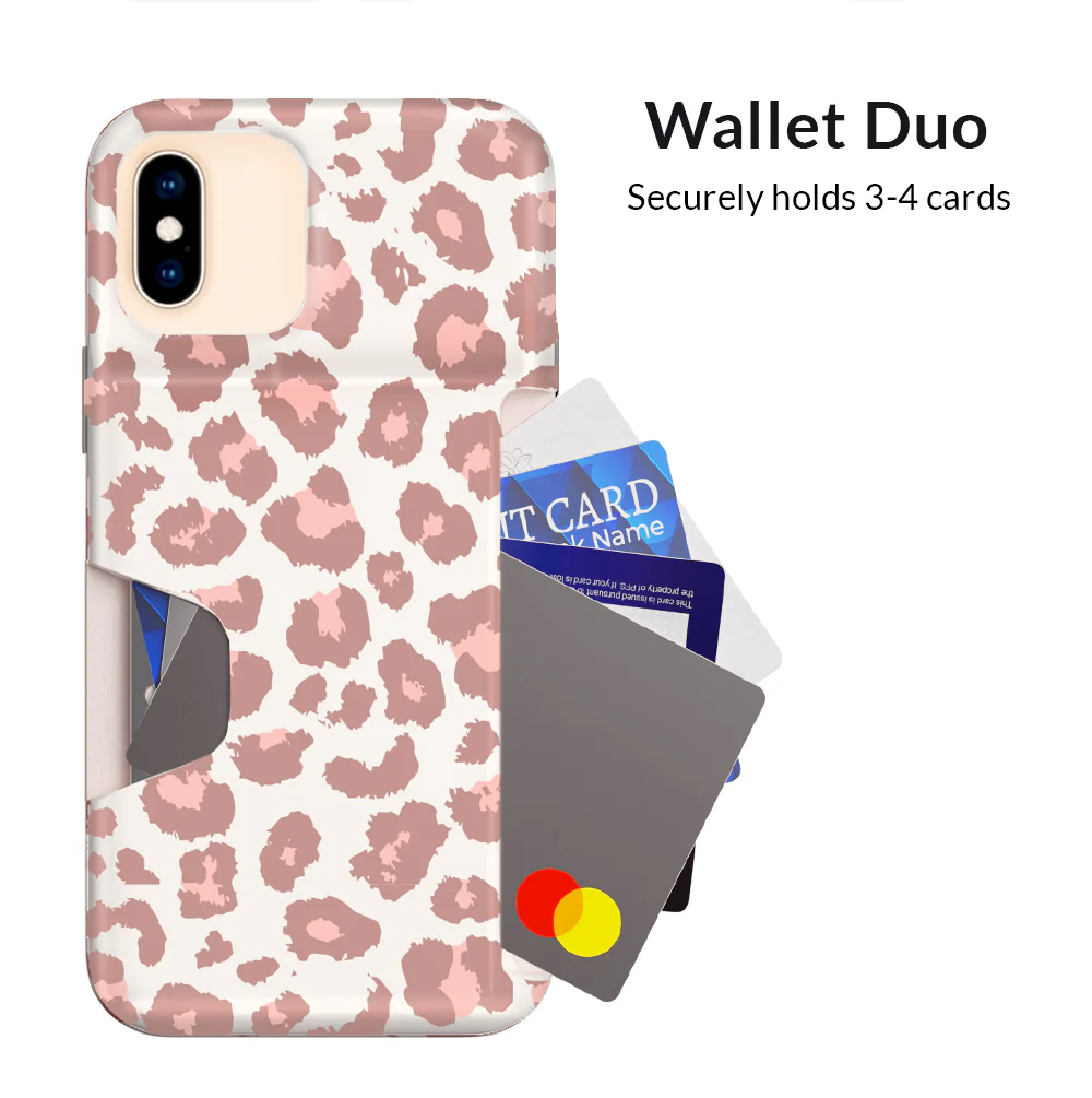 Blush Leopard iPhone Wallet Case - Image 11