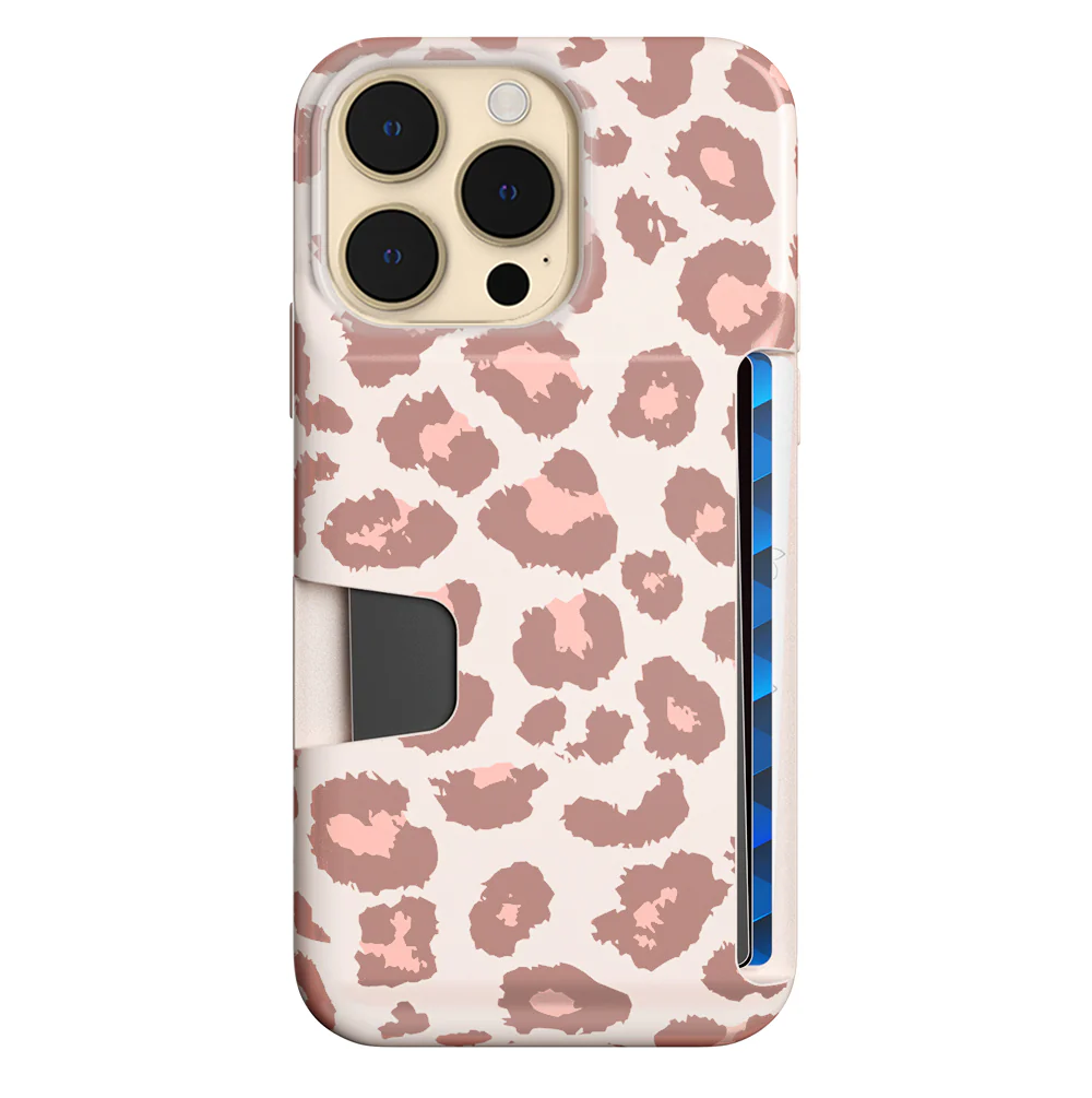 Blush Leopard iPhone Wallet Case - Image 113