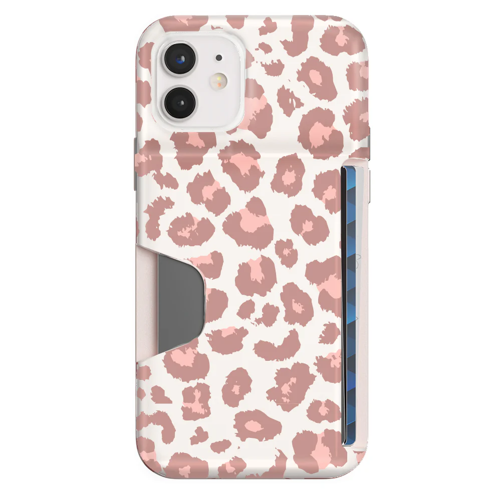 Blush Leopard iPhone Wallet Case - Image 17