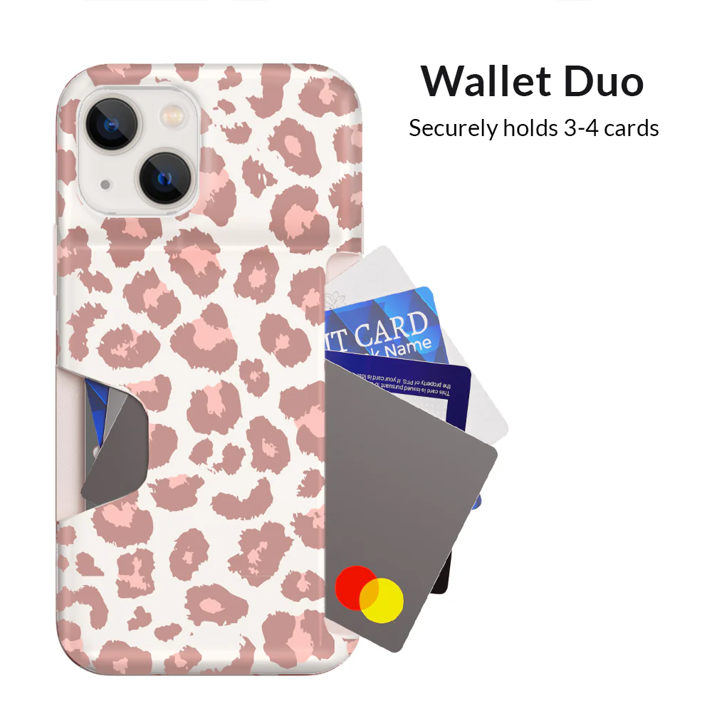 Blush Leopard iPhone Wallet Case - Image 27