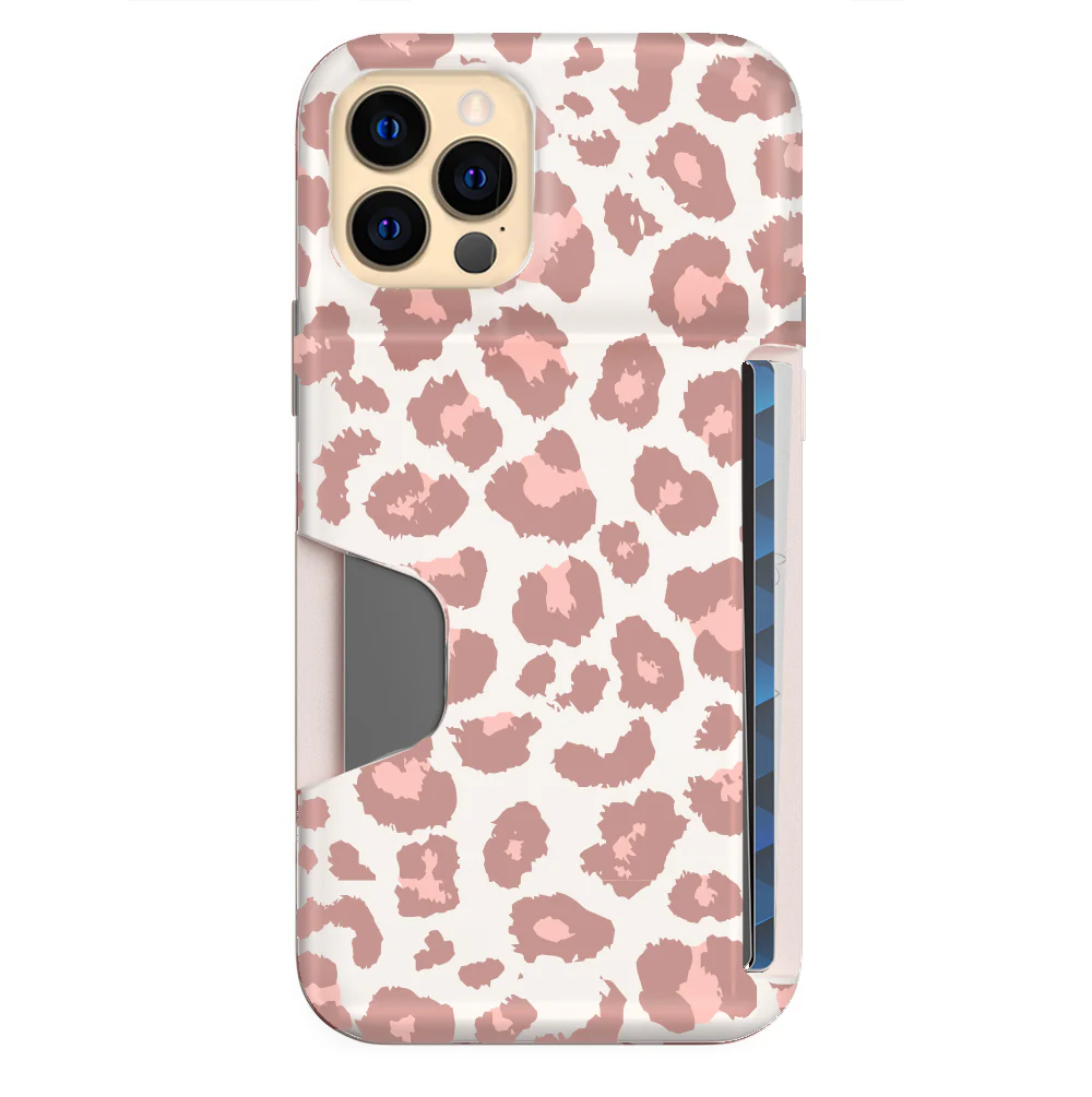 Blush Leopard iPhone Wallet Case - Image 33